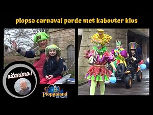 plopsa carnaval parade met kabouter Klus @ Plopsaland