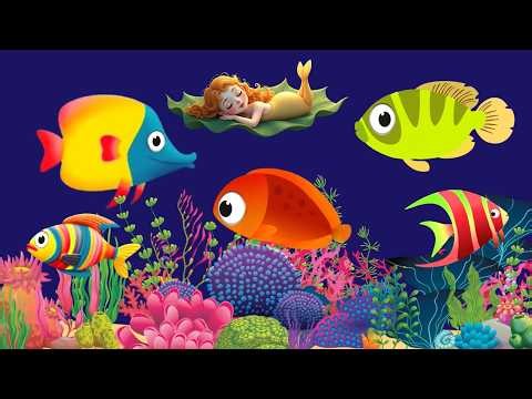4k Baby Lullaby🐟Soothing fishes🐟Calming Undersea Animation🐟Aquarium #lullaby #sleepmusic #118