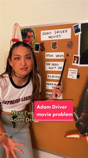 Adam Driver movie struggles.. but at least he looks smoking hot in them 🖤🔥 #StarWars #adamdriver #kyloren #kylo #adamdriverstan #bensolo