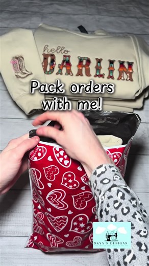 #embroidery #smallbusiness #western #countrygirl #packingorders
