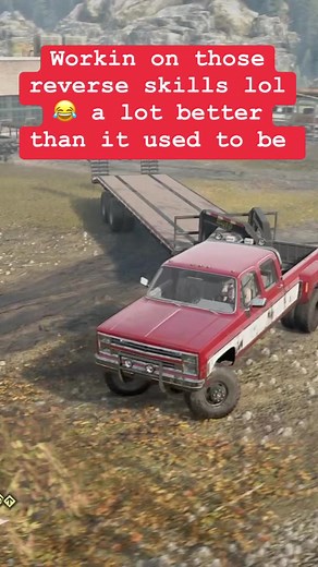 793K views · 4.5K reactions | Just workin on them reverse skills . Working on my commentary skills  #snowrunner #trucking | Ghostius | Facebook