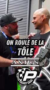 😏 Avez-vous déjà roulé de la tôle? Axius nous a montré comment au salon! | Platto Motorsport