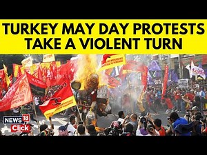 Turkey News | Over 400 Detained In Istanbul’s May Day Protest As Turkey Restricts Transit | N18G