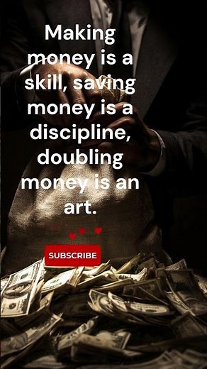 The Art of Money 💰 | Motivational Quote | Life Lesson | shorts