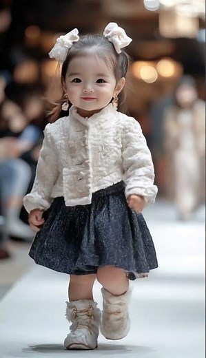 Baby Fashion Superstar – Tiny Model Stuns on the Runway!