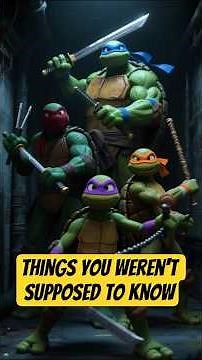 The TEENAGE MUTANT NINJA TURTLES dark story #shorts #viralshorts