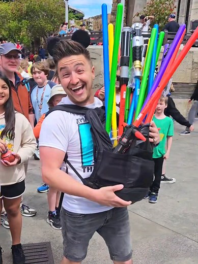 Star Wars Lightsabers for Younglings at Disneyland