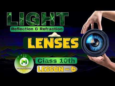 Lenses Explained: Convex & Concave Lens | Ray Diagrams & Formulas | Class 10 Physics