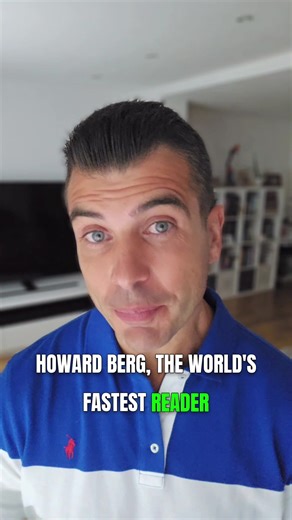 🚀 Attention knowledge seekers and success hunters! Ready to unlock superhuman reading powers? 📚⚡ Prepare to have your mind blown by Howard Berg, the world's fastest reader! 🤯 This isn't just about speed – it's about revolutionizing how you absorb and apply information. 🔥 In this game-changing video, discover: - How Berg devours 25,000 words per minute (that's 100x faster than you!) - Why speed reading is your secret weapon in the information age - The mind-bending technique that boosts both 