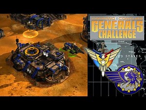 Command and Conquer Rise of The Reds | Challenge - ECA vs USA | (Generals Zero Hour)