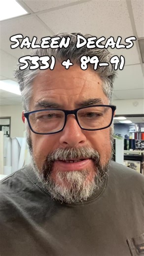 Saleen decals available. Oem 1989-91 and #Saleen S331 F150. We have a few sets in Sliver and Black. DM for details #foxbody #foxbodymustang #saleenmustang