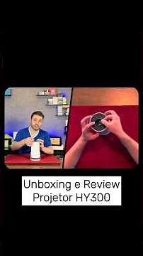 HY300 Projector - Unboxing and Review #tips #tech #review #unboxing #shorts #android