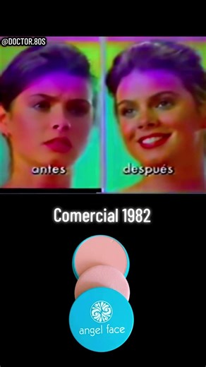 Comercial ANGEL FACE de Ponds 1982