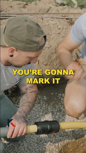 Gas riser with slip lock fititng, installation of underground gas pipe