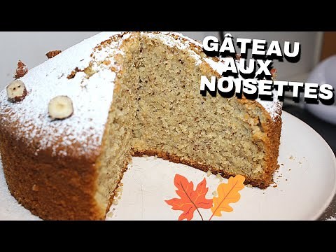 Soft hazelnut cake