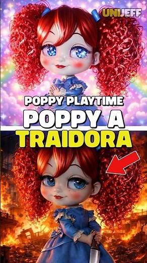 Poppy a traidora de Poppy Playtime #poppyplaytime