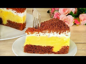 It's so delicious that everyone should make it! A simple and inexpensive cake recipe!😋
