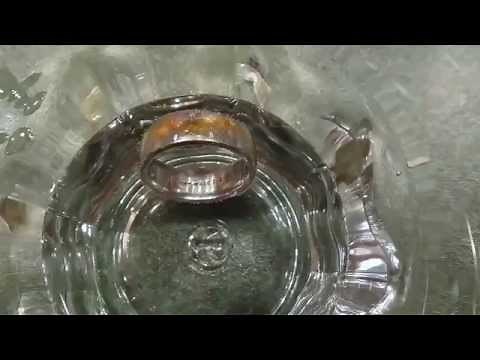 Platinum catalysing hydrogen peroxide decomposition