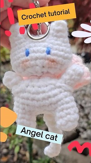Can You Crochet This Adorable Cat Keychain?