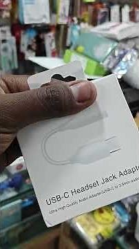 Type C to 3.5mm Audio Jack Support All Android Devices