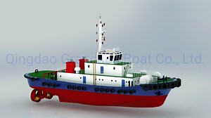 [Hot Item] China Tugboat Shipyard 3000-4000HP Ocean Asd Tug Boat for Sale