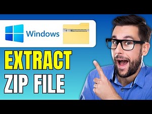 How To Extract ZIP File In Windows 11 and 10 - Full Guide