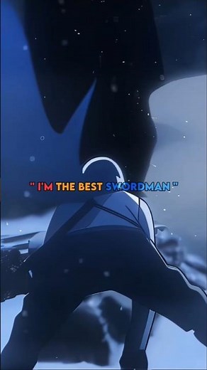 I'm the best swordman (part-1) ⚔️🤺 #anime #animeshorts