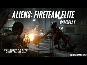 "ALIENS: FIRETEAM ELITE | Surviving the Xenomorph Swarm! (Insane Co-Op Gameplay)"