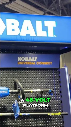 Kobalt's NEW USB-C Batteries & 48V Power Tools! #shorts