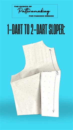 26K views · 3.1K reactions | Learn to turn a 1-Dart Sloper into a 2-Dart Sloper! Get my NEW Patternmaking Book available on Amazon.com. Link in BIO! ‍♂️✂️淋 #patternmaking #diyfashion #fashiondesign #fashionbook #sloper #patternblock #nickverreos #nickverreosbook #fashionstudent | Nick Verreos | Facebook