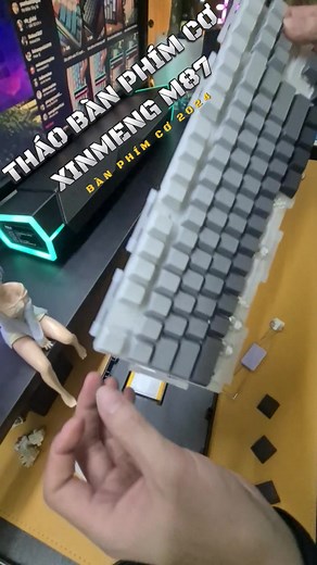 Hướng Dẫn Tháo Bàn Phím Cơ Xinmeng M87