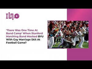 'Stanford band stages controversial halftime skit during football game against BYU