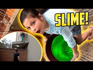 JOGUEI 5 KG DE SLIME NO MEU IRMÃO!! ( deu briga )