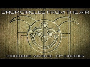 Stonehenge 'Joker' Crop Circle | 10 June 2025 | Crop Circles From The Air