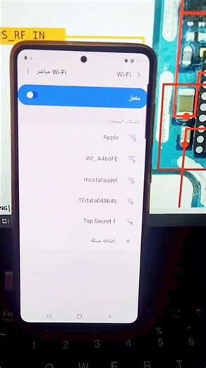 Samsung A51 Wi-Fi Dead? No Problem! 🛠️ Micro-soldering Magic ✨ #samsung #a51 #shortvideo