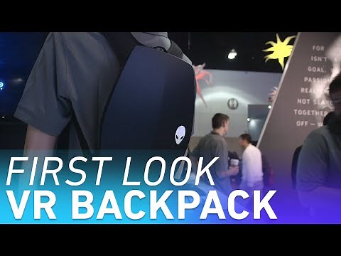 Alienware’s VR backpack concept is surprisingly comfortable