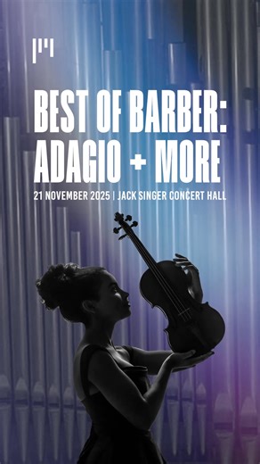 Experience the sublime beauty one of the most popular pieces of music of all time, Adagio for Strings. That, and so much more, at The Best of Barber with your Calgary Philharmonic. | Calgary Philharmonic Orchestra | Facebook