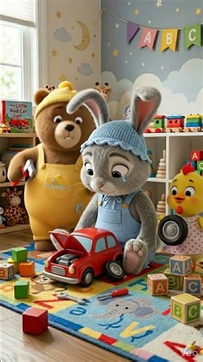 The Toy Sharing Lesson Kids Must Learn! 🧸💛 | Cute Kids Animation#shorts