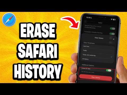 How To Erase History On Safari