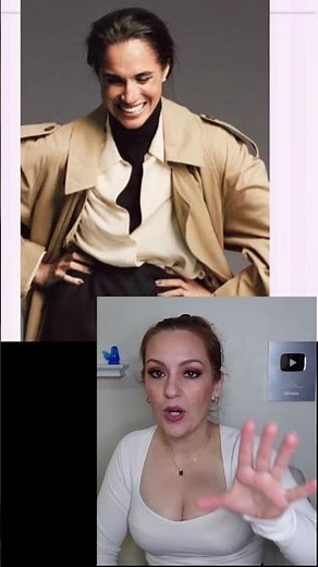 Wannabe-Model Meg has ONLY 2 modes #meghanmarkle #harpersbazaar #meghanmarkleinterview