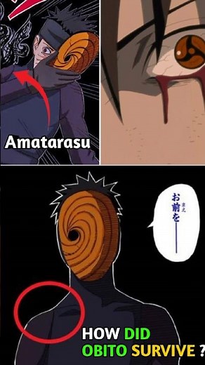 How Did Obito Survive Amaterasu? The Mystery Explained!