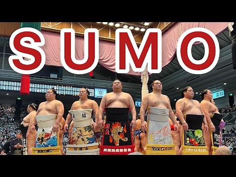 COMBATTIMENTO DI SUMO DAL VIVO IN GIAPPONE