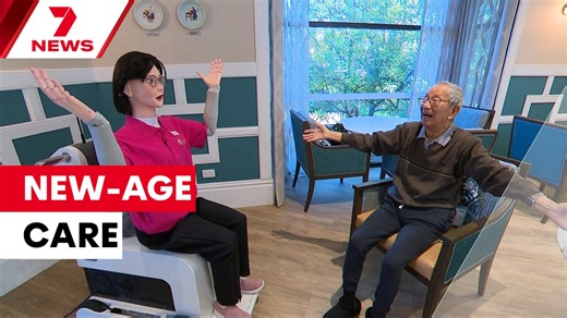 A lifelike robot is changing the face of Australia’s aged care as part of a cutting-edge experiment. The humanoid is tasked with bringing joy and entertainment to elderly residents, and so far, she's a hit. 📱Download the 7NEWS app: 7news.link/7newsapp #7NEWS | 7NEWS Melbourne