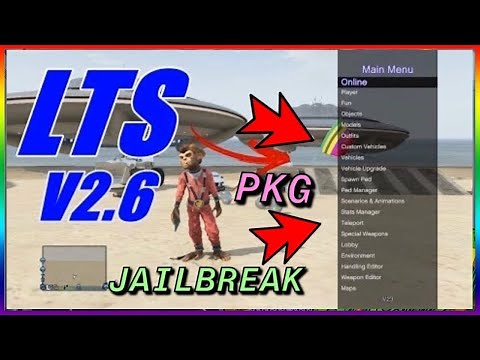 Comment installer Un mode menu GTA 5 en PKG LTS/ PS3 JAILBREAK CEX OU DEX 2020