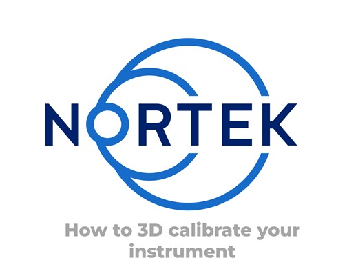 Big instrument 3D calibration