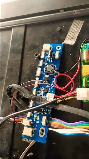 backlight inverter installation 32 inch LED TV #youtubeshorts #shortvideo #shorts