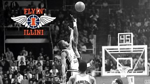 30 years ago today, Jan. 22, 1989, the 2nd-ranked Flyin' Illini beat Georgia Tech in a double overtime thriller, 103-92, to move to 17-0. Lou Henson's squad jumped to No. 1 in the rankings the following week. Kenny Battle led the way with 25 pts, Kendall Gill had 19 pts & Stephen Bardo added 16 pts, 7 rebs & 7 ast. Box score 📲 bit.ly/ILL-GT-89-Box | Fighting Illini Men's Basketball