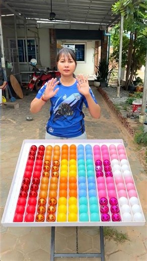 Puzzle Color Ball Sorting Solve – Step by Step Walkthrough #short #Reels