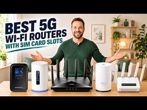 ✅ Best 5G Wi-Fi Routers With SIM Card Slots 2026 | Top 5 5G SIM Routers for Home, Travel & RV