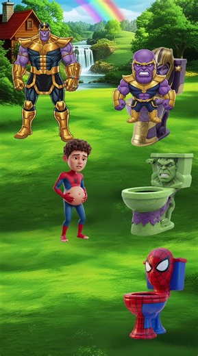 Can Spider-Man poop? 😂 #comedy #funny #spiderman